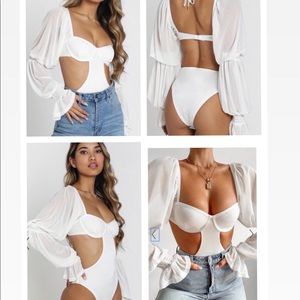 White bodysuit